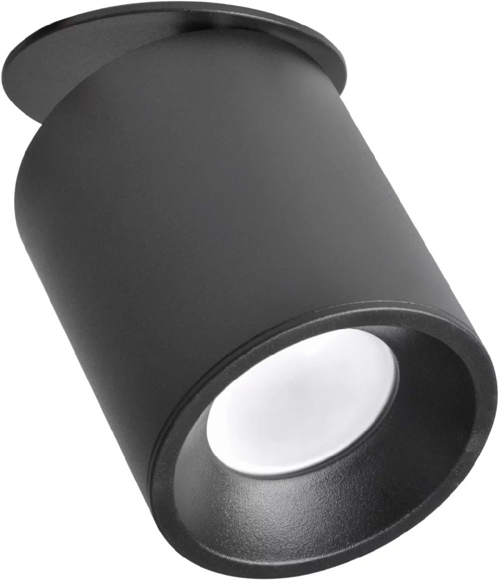 Goldlux Haron plafonnier 1x10 W noir 314192