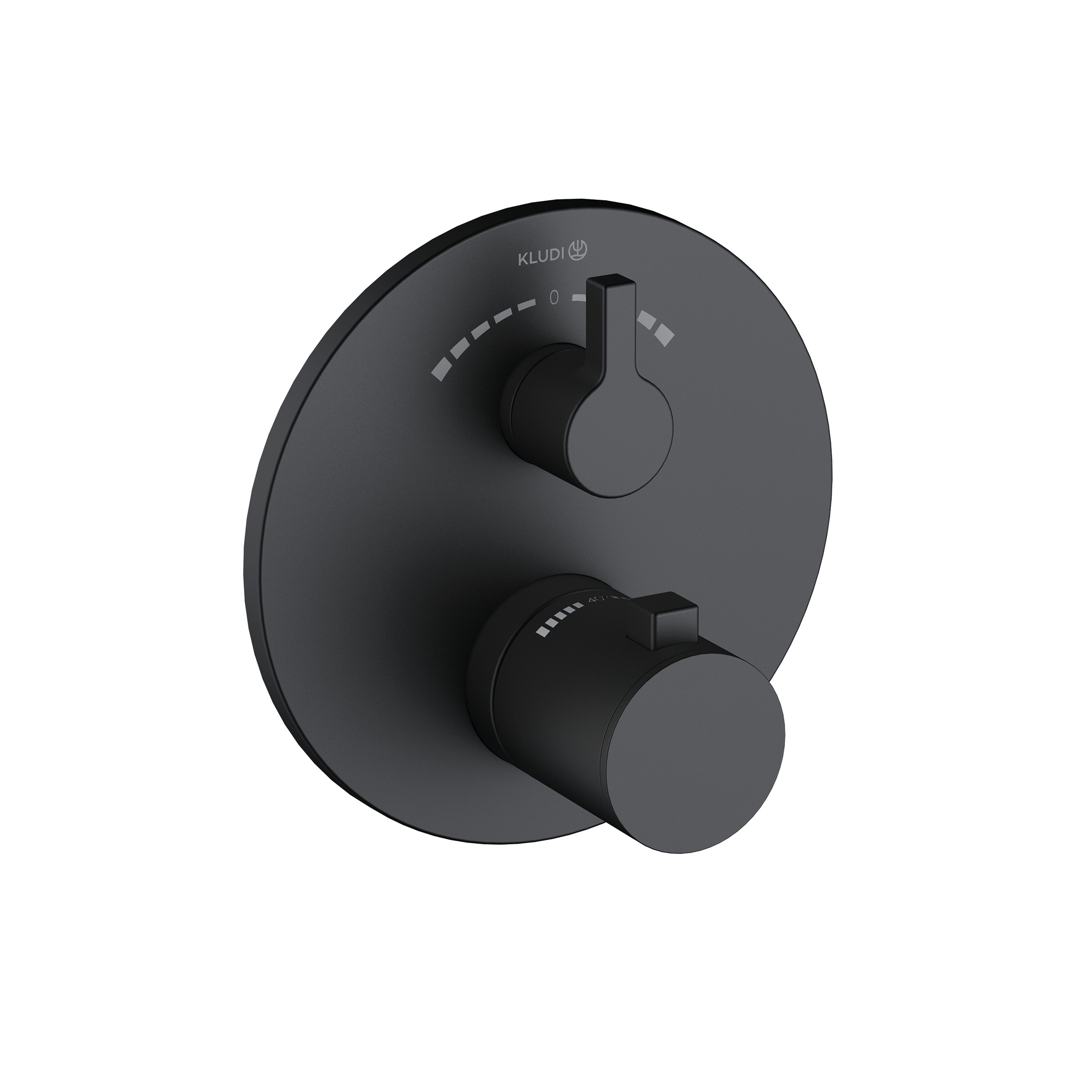 Kludi Nova Fonte Puristic mitigeur bain-douche encastrée oui noir 208103915