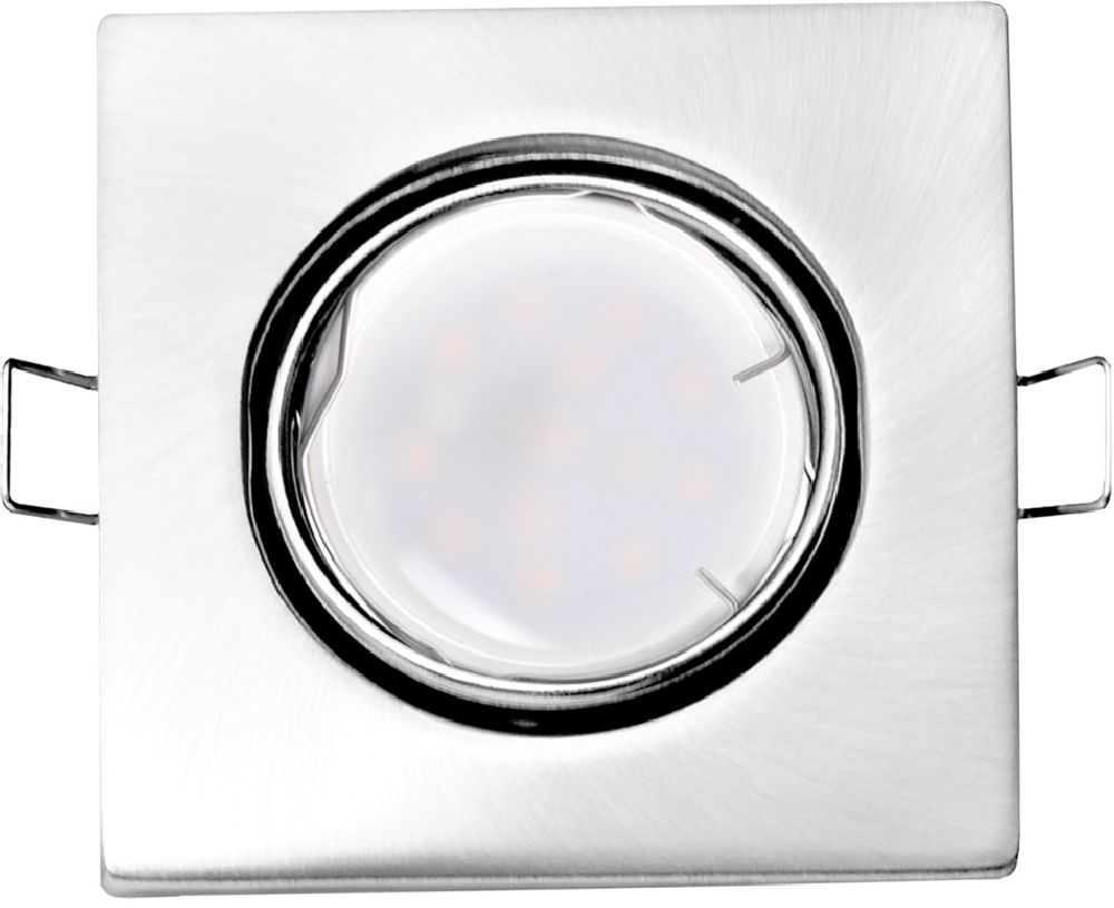 Goldlux Olin spot encastré 1x8 W argenté 305855