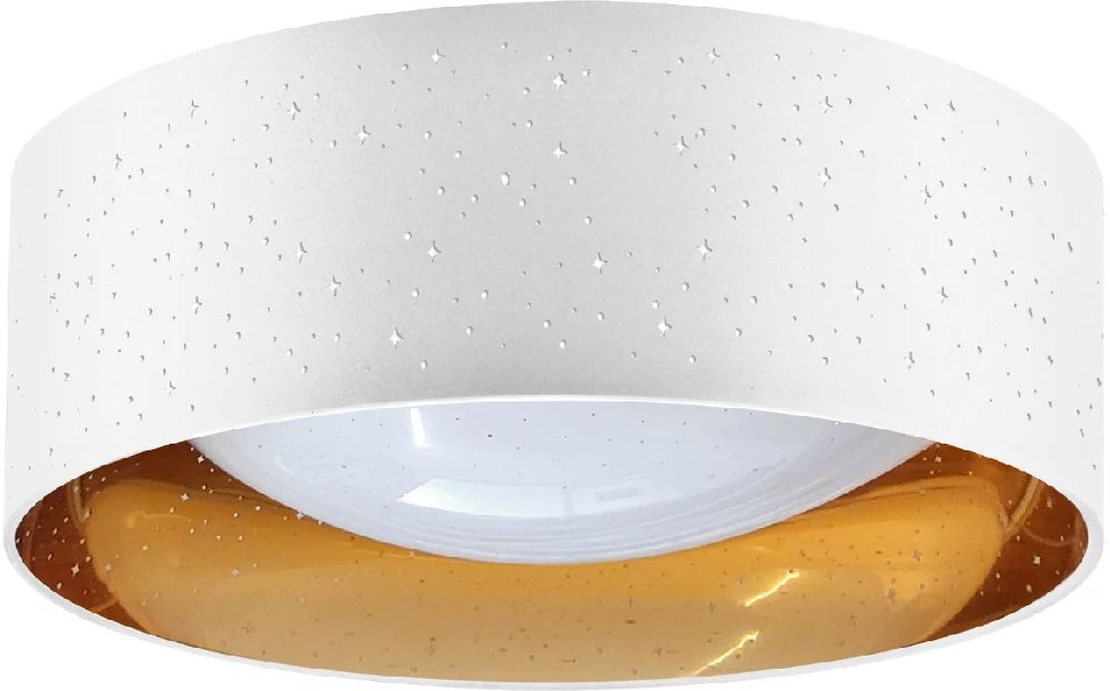 Goldlux Tuluza plafonnier 1x18 W blanc 323163