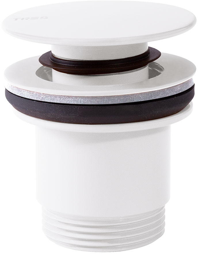 Tres Simple bonde de lavabo blanc 24284001BM