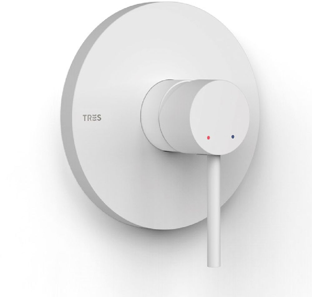 Tres Rapid Box mitigeur de douche encastrée blanc 26227810BM