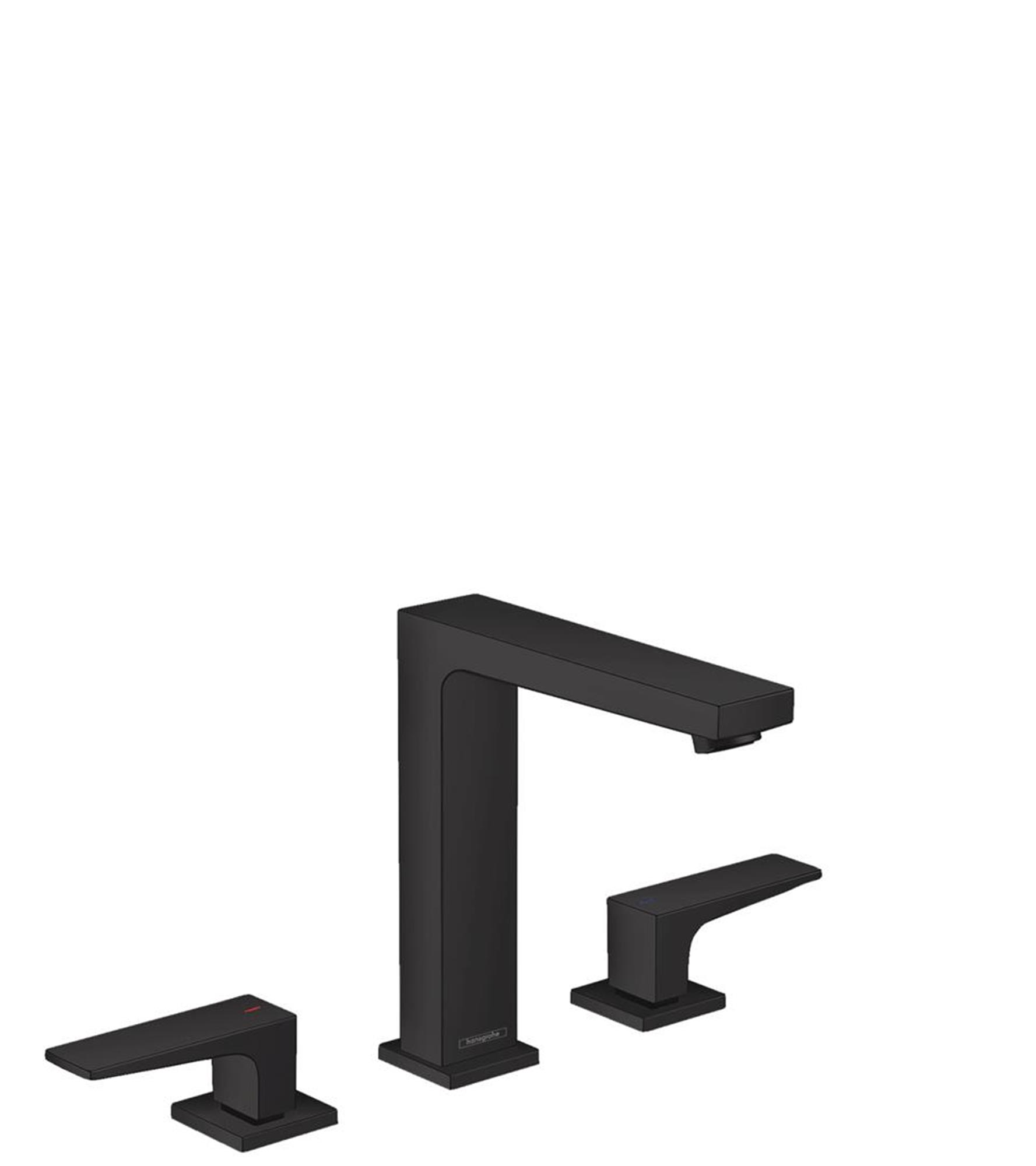 Hansgrohe Metropol mitigeur de lavabo sur pied noir 32515670