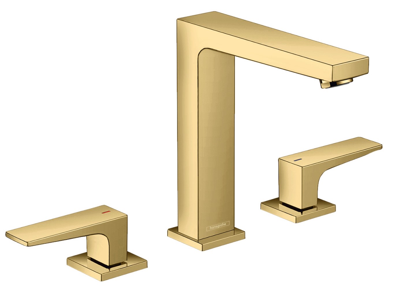 Hansgrohe Metropol mitigeur de lavabo sur pied doré 32515990