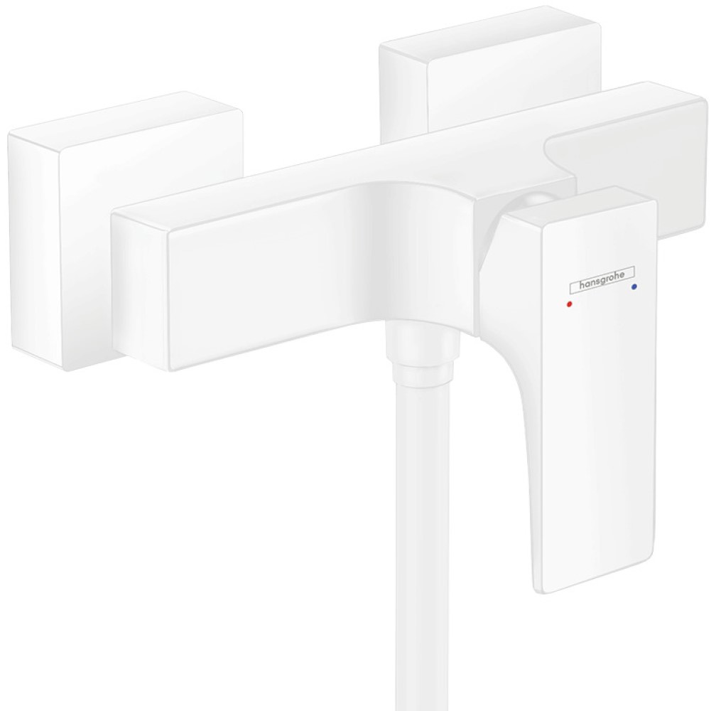 Hansgrohe Metropol mitigeur de douche murale blanc 32560700