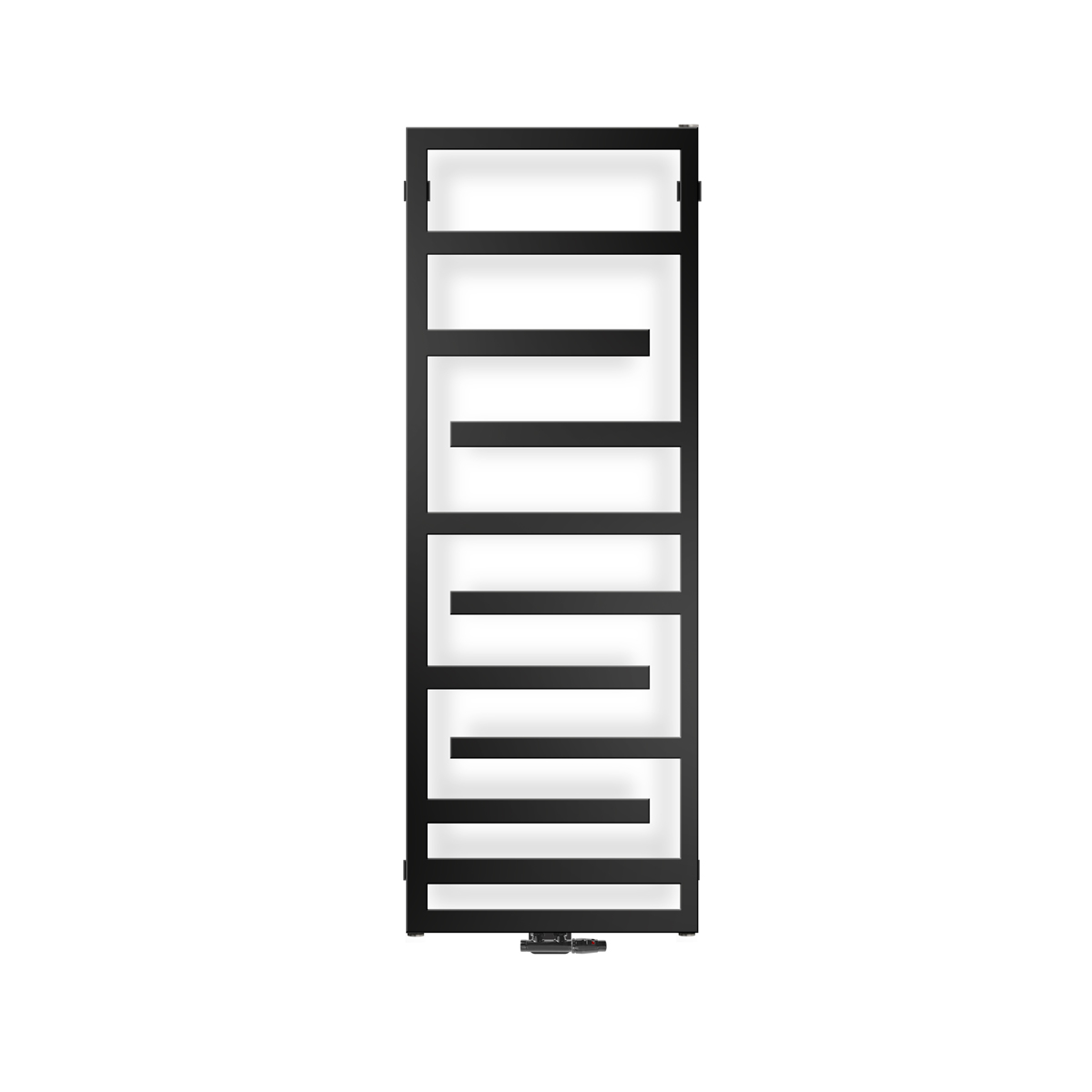 Oltens Flamma radiateur de salle de bain décoratif 139x50 cm noir 55016300