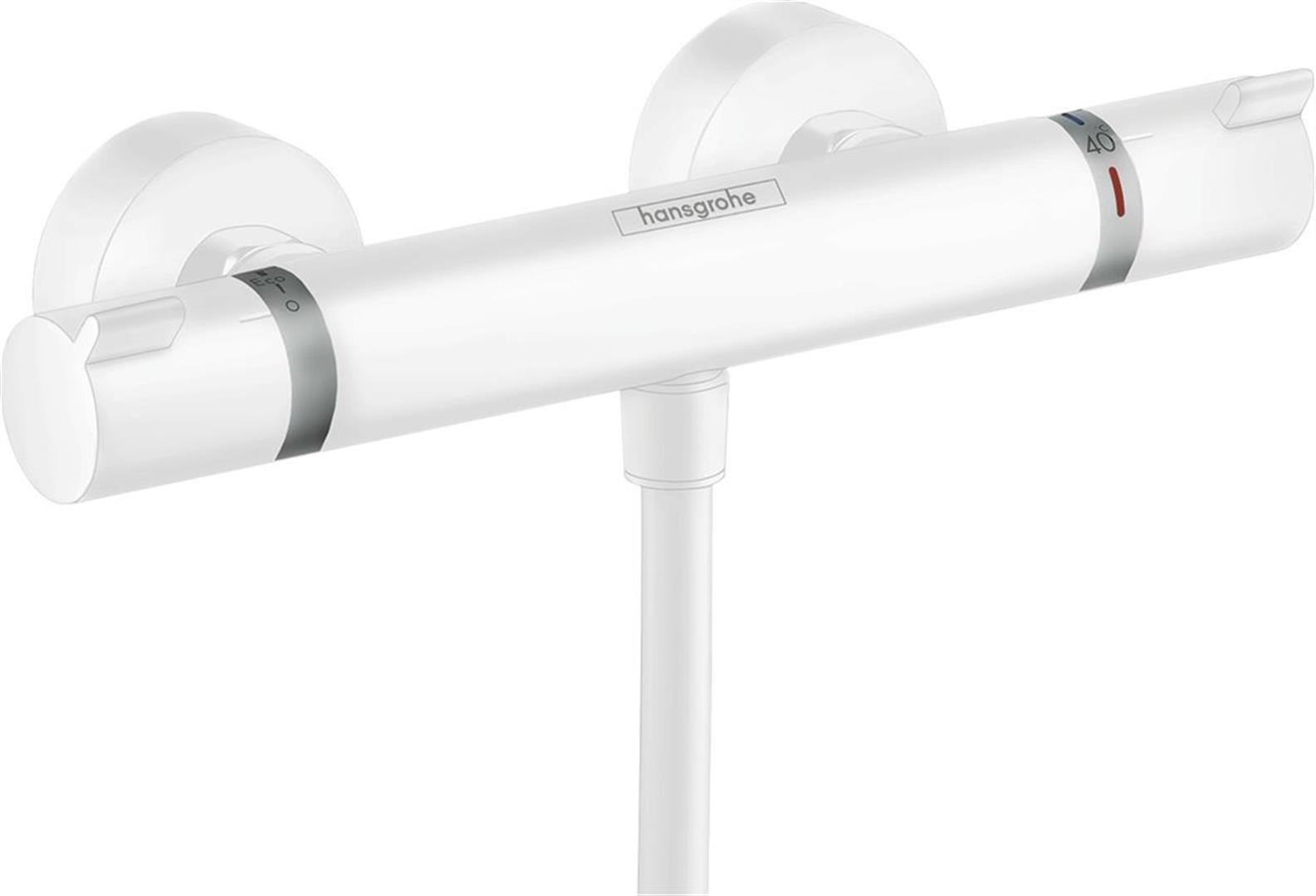 Hansgrohe Ecostat mitigeur de douche murale oui blanc 13116700