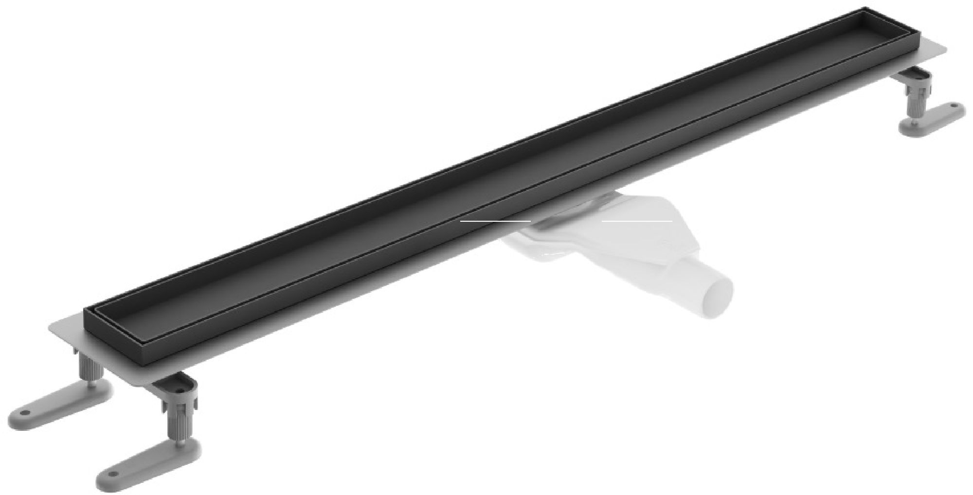 Excellent Stilio évacuation linéaire 90 cm INEX.1515.900.P.BL