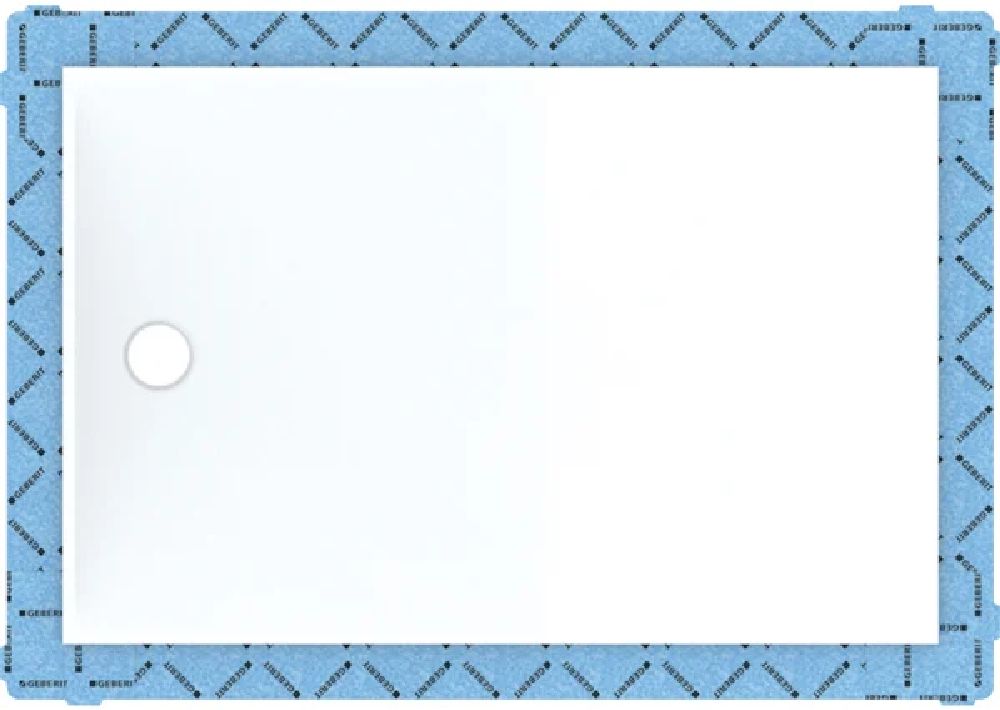 Geberit Setaplano panneau pour douches sans receveur 120x80 cm blanc 154.264.11.1