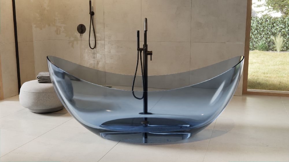 Besco Axya baignoire autoportante 180x80 cm ovale #WAA-180-BWC