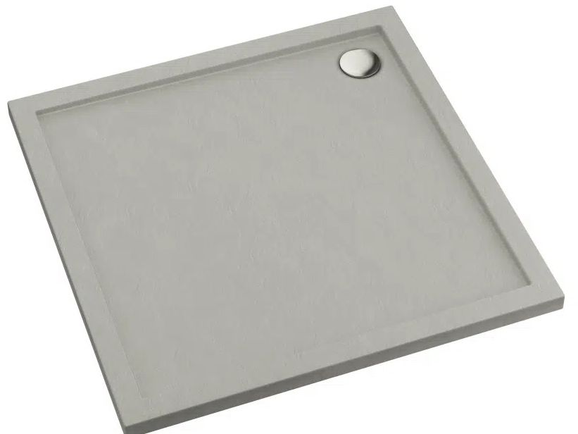 Schedline Sharper receveur de douche carré 90x90 cm ciment 3S.S1K-9090/CT/ST
