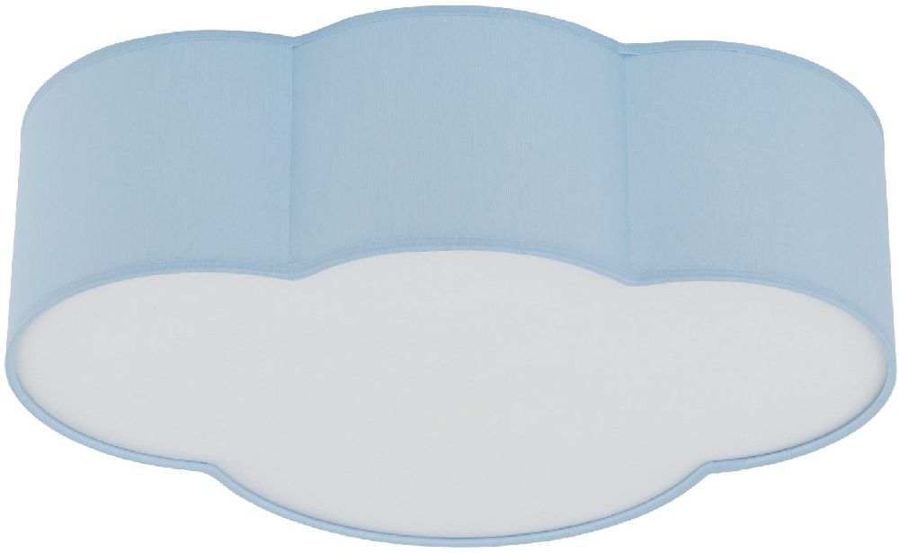 TK Lighting Cloud plafonnier 4x15 W bleu 6071