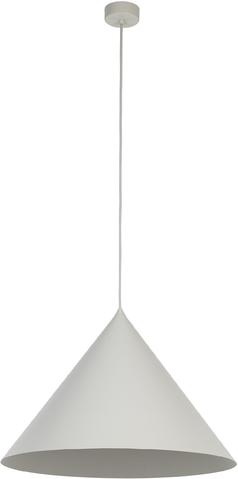 TK Lighting Cono lampe suspendue 1x15 W beige 10061