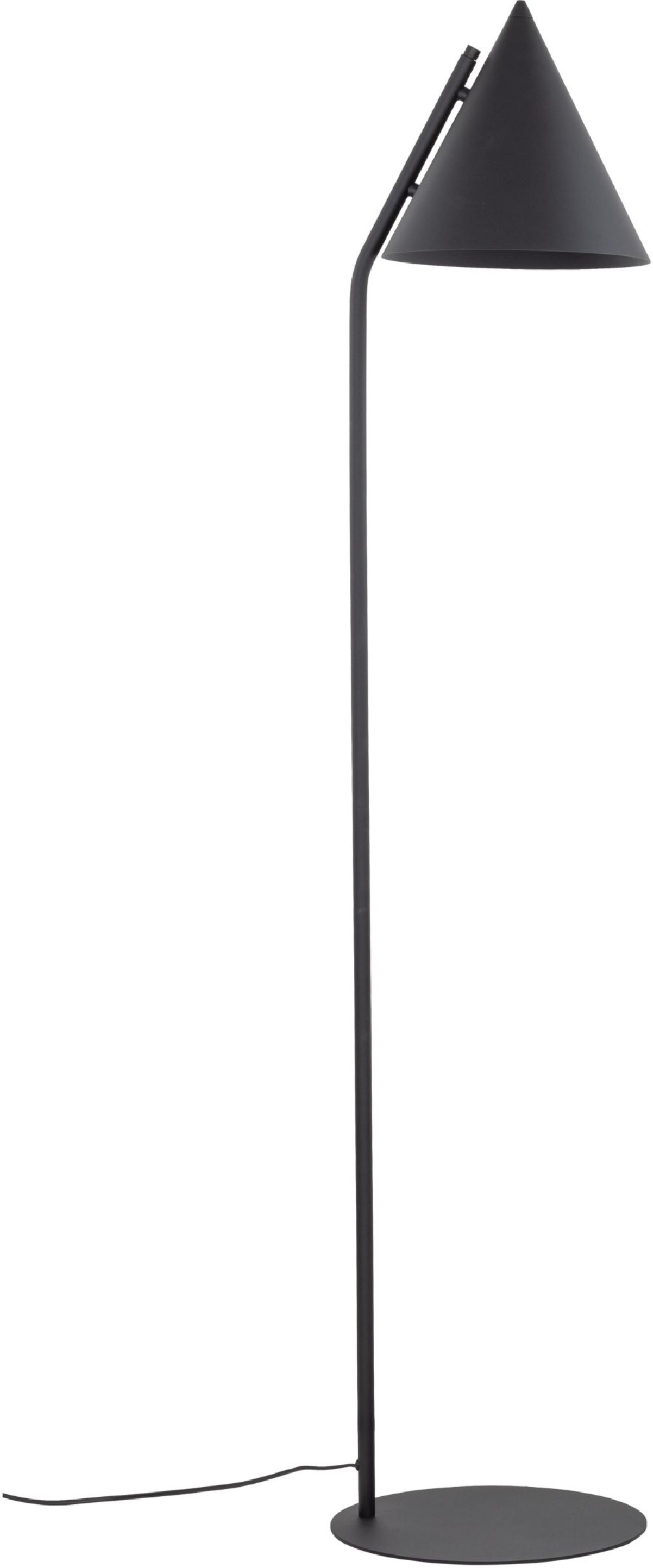TK Lighting Cono lampadaire 1x15 W noir 16010