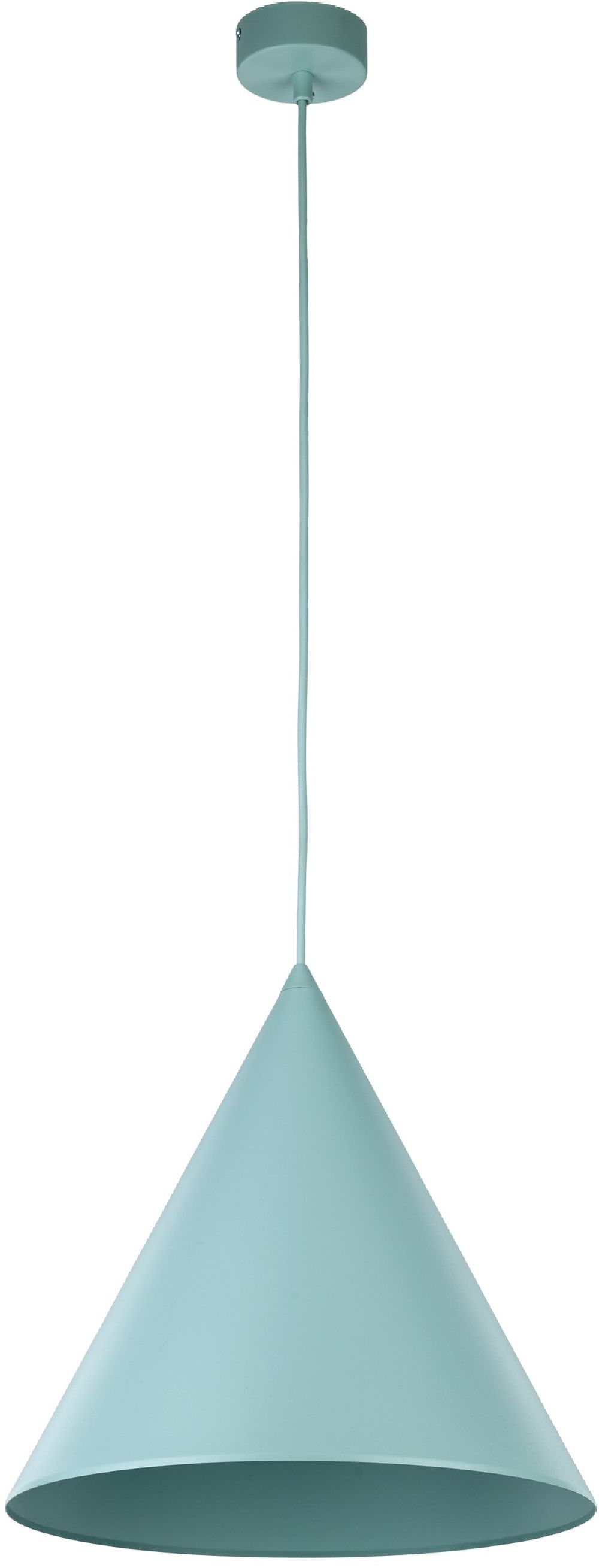 TK Lighting Cono lampe suspendue 1x15 W menthe 6651