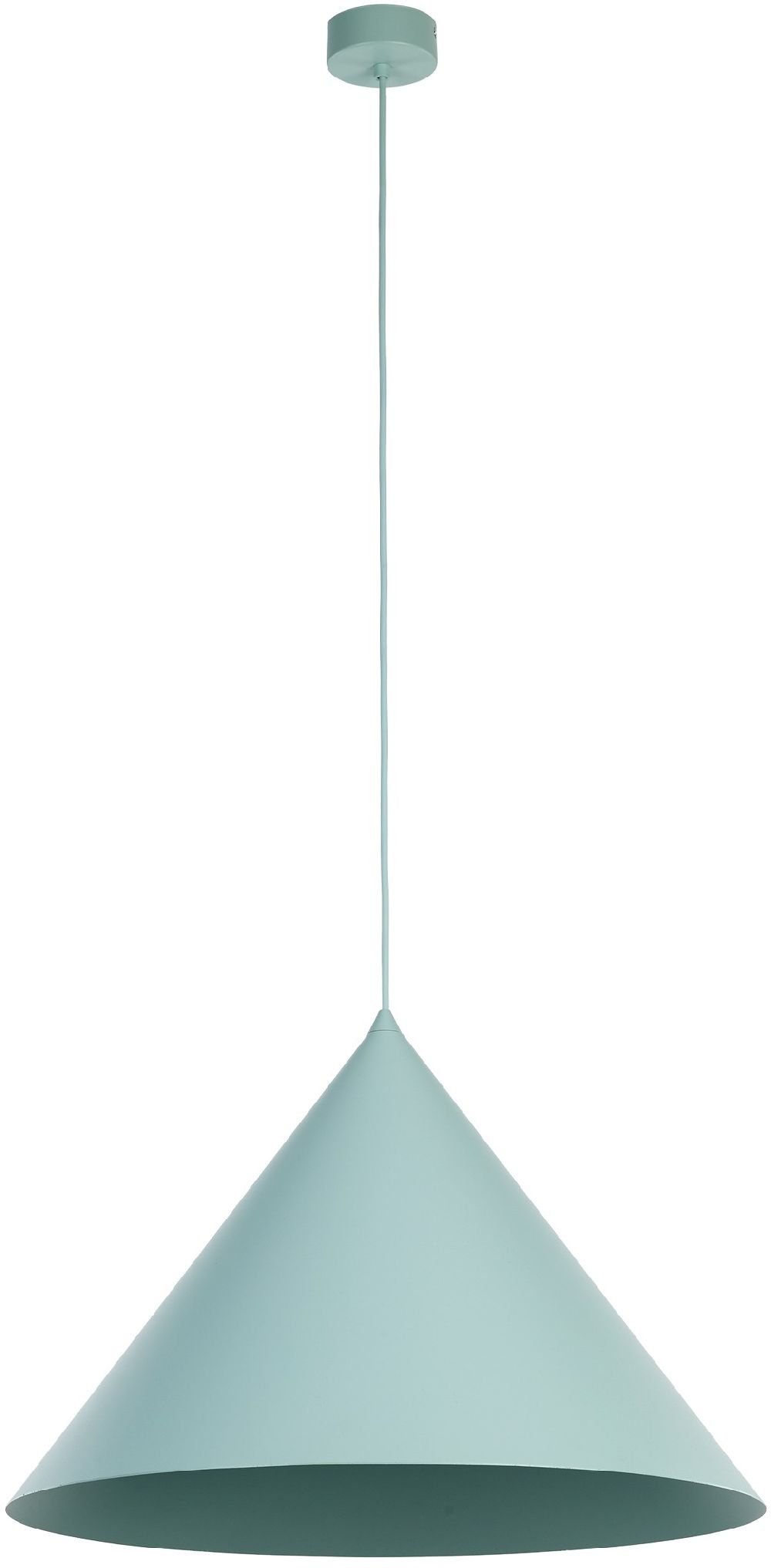 TK Lighting Cono lampe suspendue 1x15 W menthe 10087