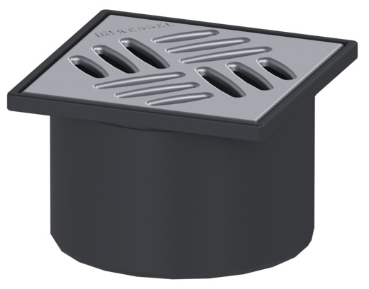 Kessel drain de douche 13 cm 48165