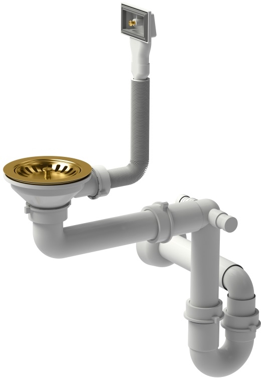 Quadron Save Space siphon d’évier M1SSS5