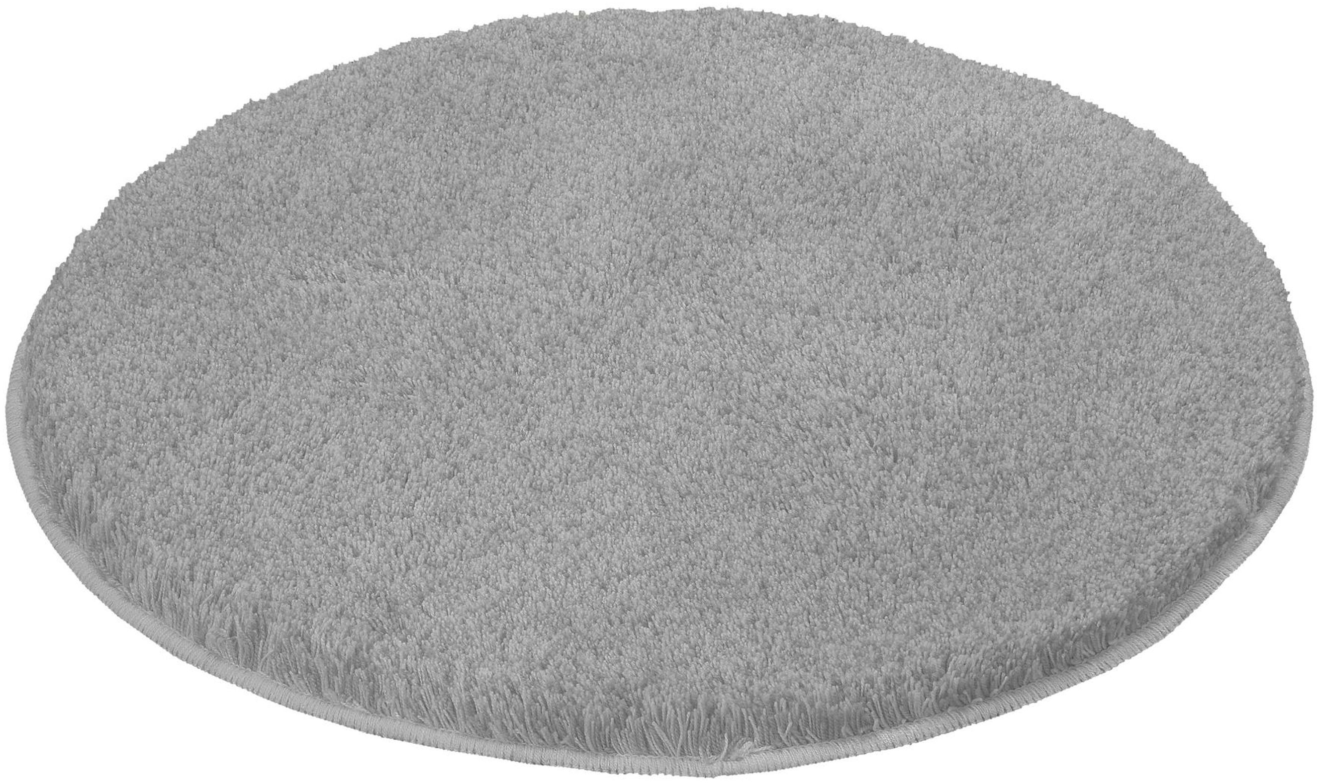 Kleine Wolke Relax tapis de bain 100x100 cm rond gris 5405189521