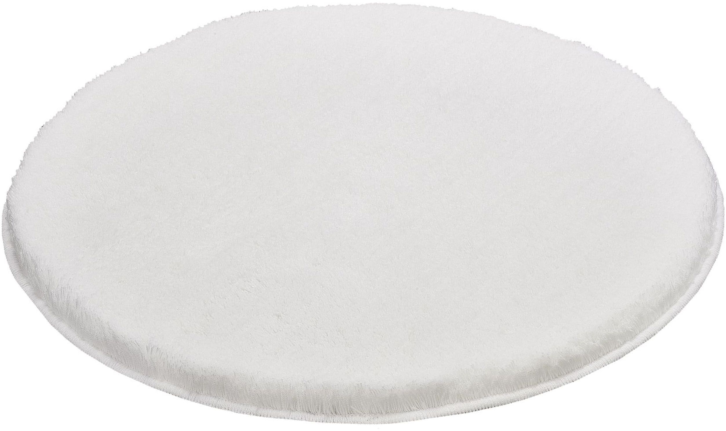 Kleine Wolke Relax tapis de bain 100x100 cm rond blanc 5405115521