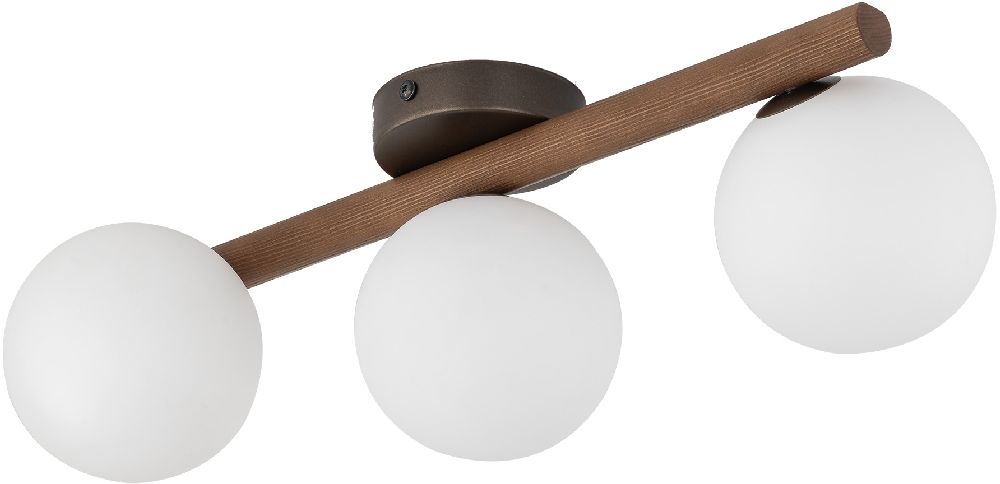 TK Lighting Estera plafonnier 3x8 W bois 10269