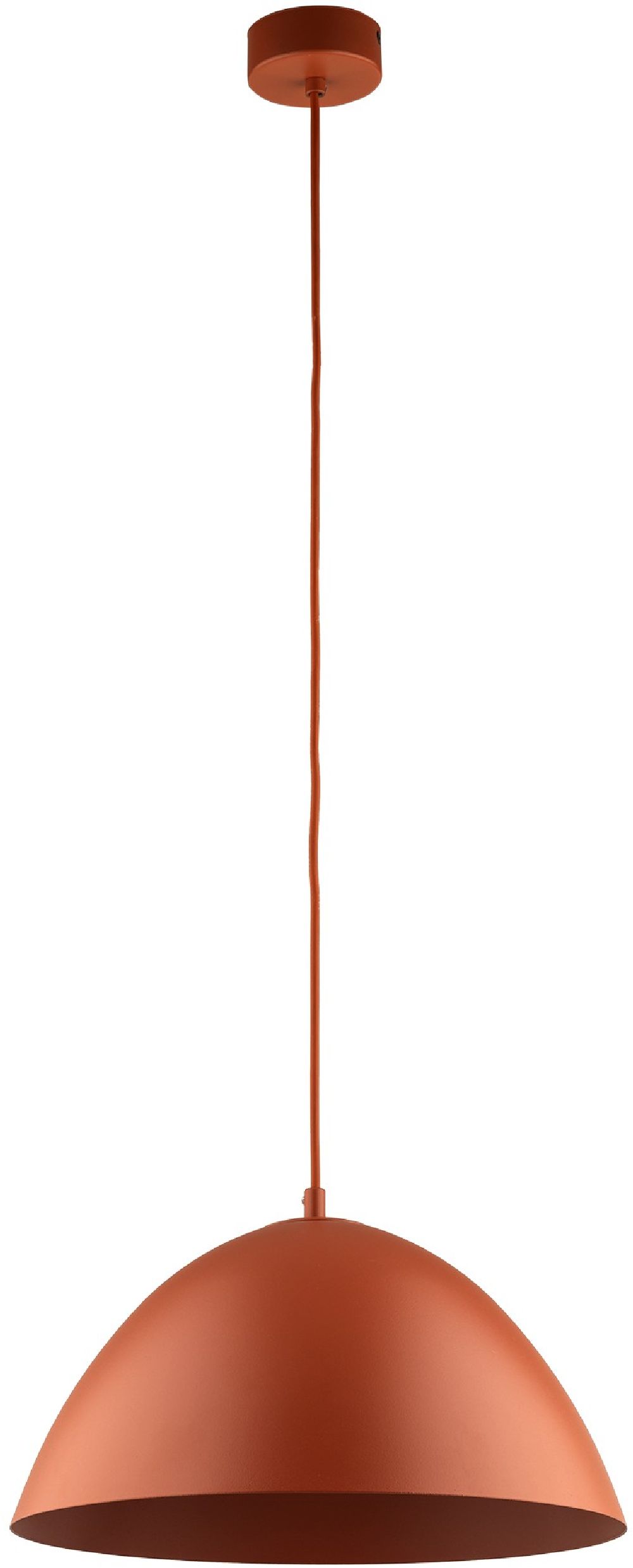 TK Lighting Faro lampe suspendue 1x15 W rouge 10259