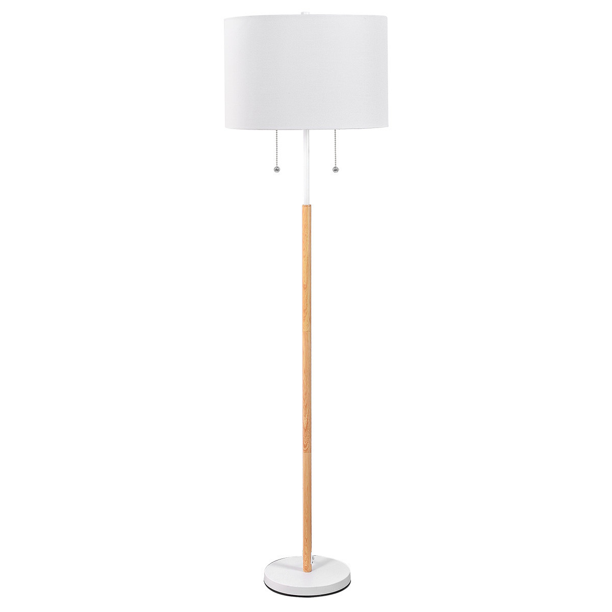 Light Prestige Fogo lampadaire 2x15 W blanc LP03042FWH