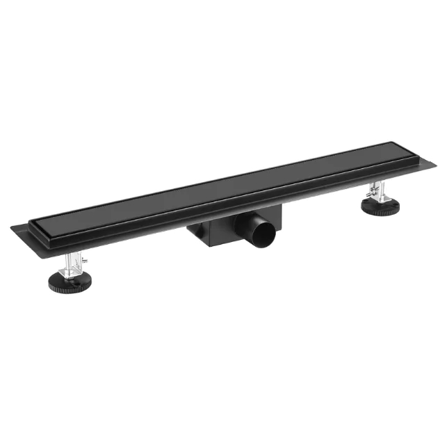Balneo Duplex Next Black évacuation linéaire 80 cm noir BLK80N