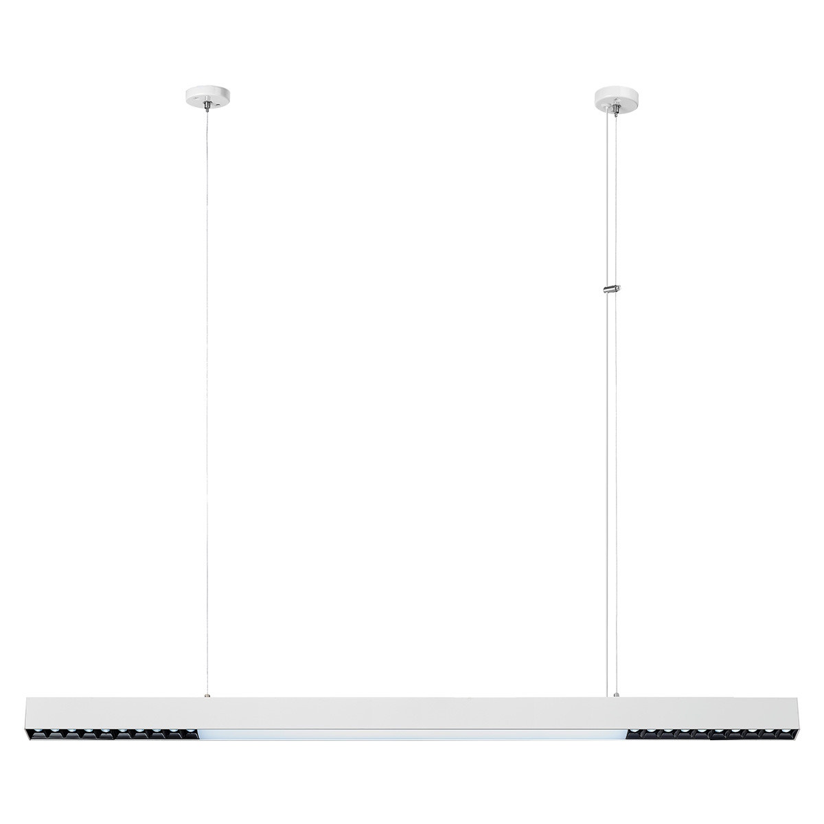 Light Prestige Cali lampe suspendue intelligente 1x47 W blanc LP13011PLWHSmart