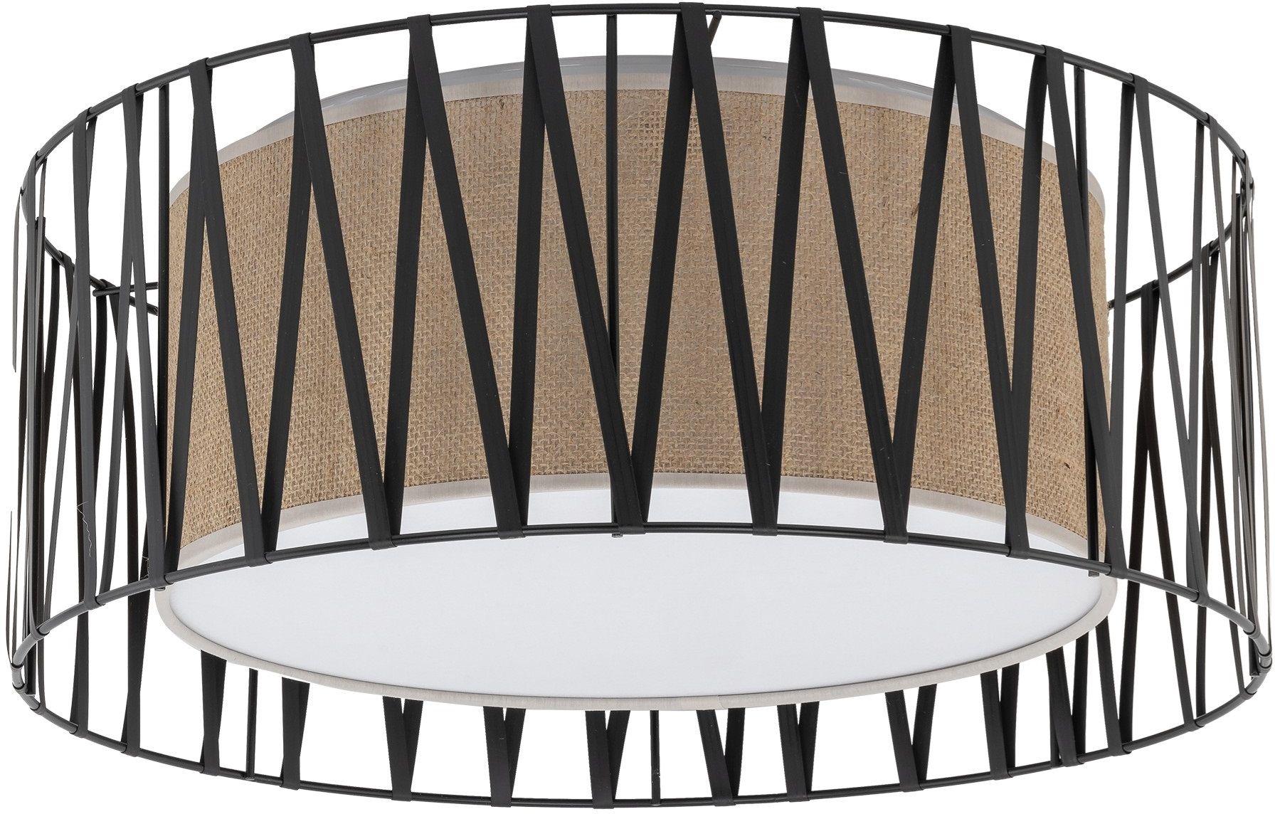 TK Lighting Harmony plafonnier 2x15 W noir 5940