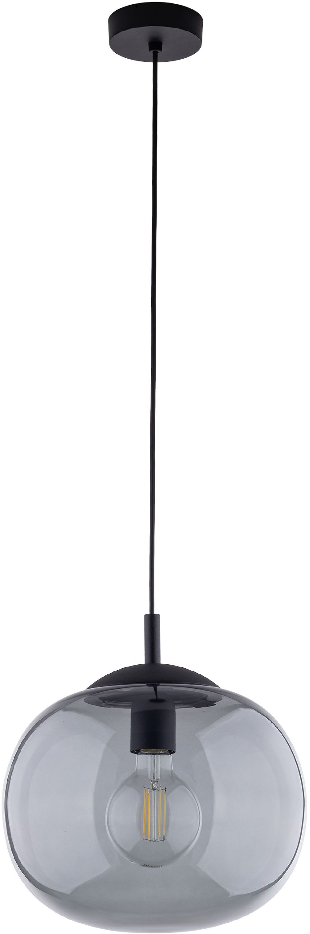TK Lighting Vibe lampe suspendue 1x15 W noir 4837