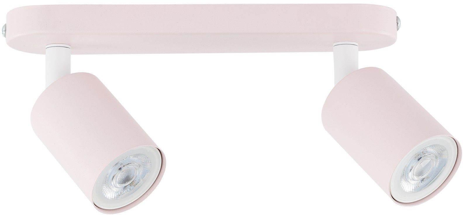TK Lighting Livia plafonnier 2x10 W rose 10233