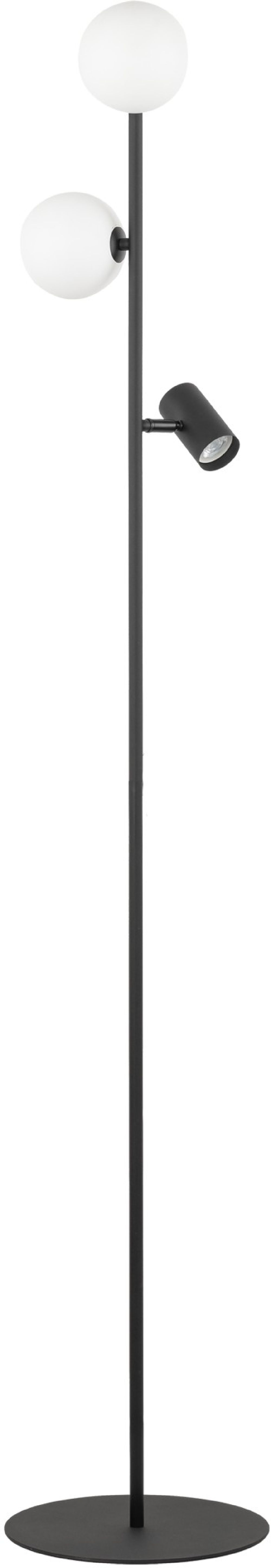 TK Lighting Vox lampadaire 3x10 W noir 16063