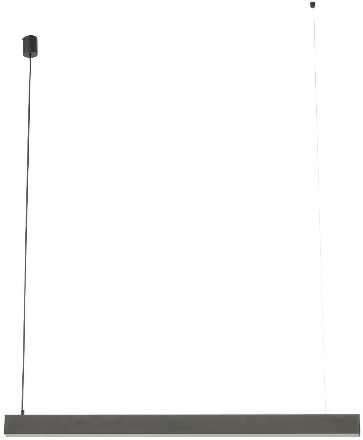 TK Lighting Luxe lampe suspendue 1x40 W noir 18080