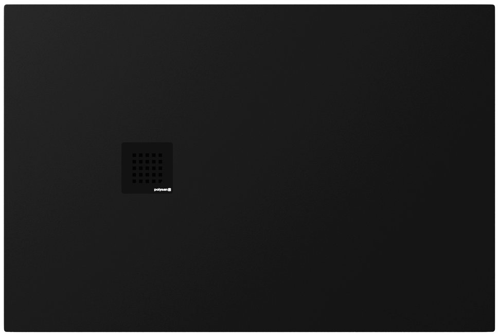 Polysan Treneca receveur de douche rectangulaire 140x80 cm noir 84304.21