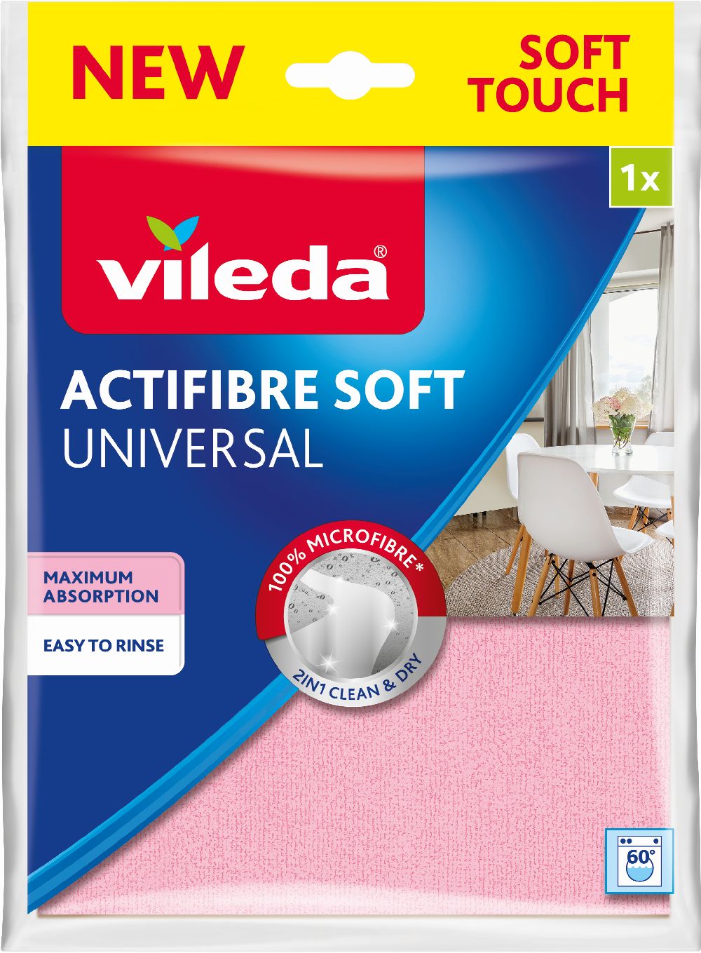 Vileda Actifibrte Soft chiffon 171805
