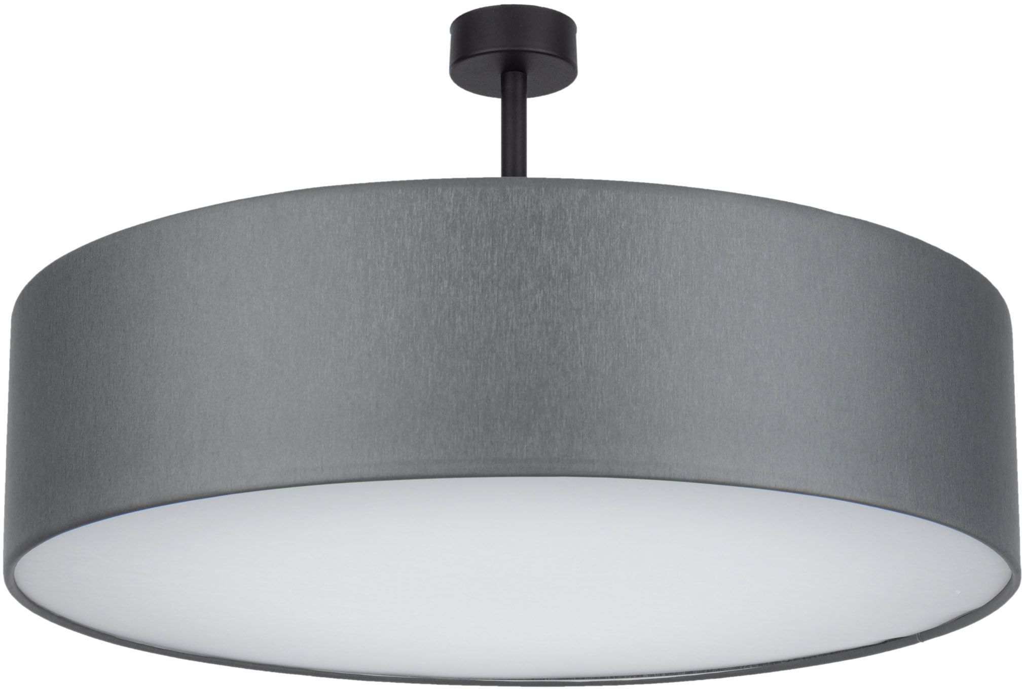 TK Lighting Rondo plafonnier 4x15 W blanc-chrome-gris 4239