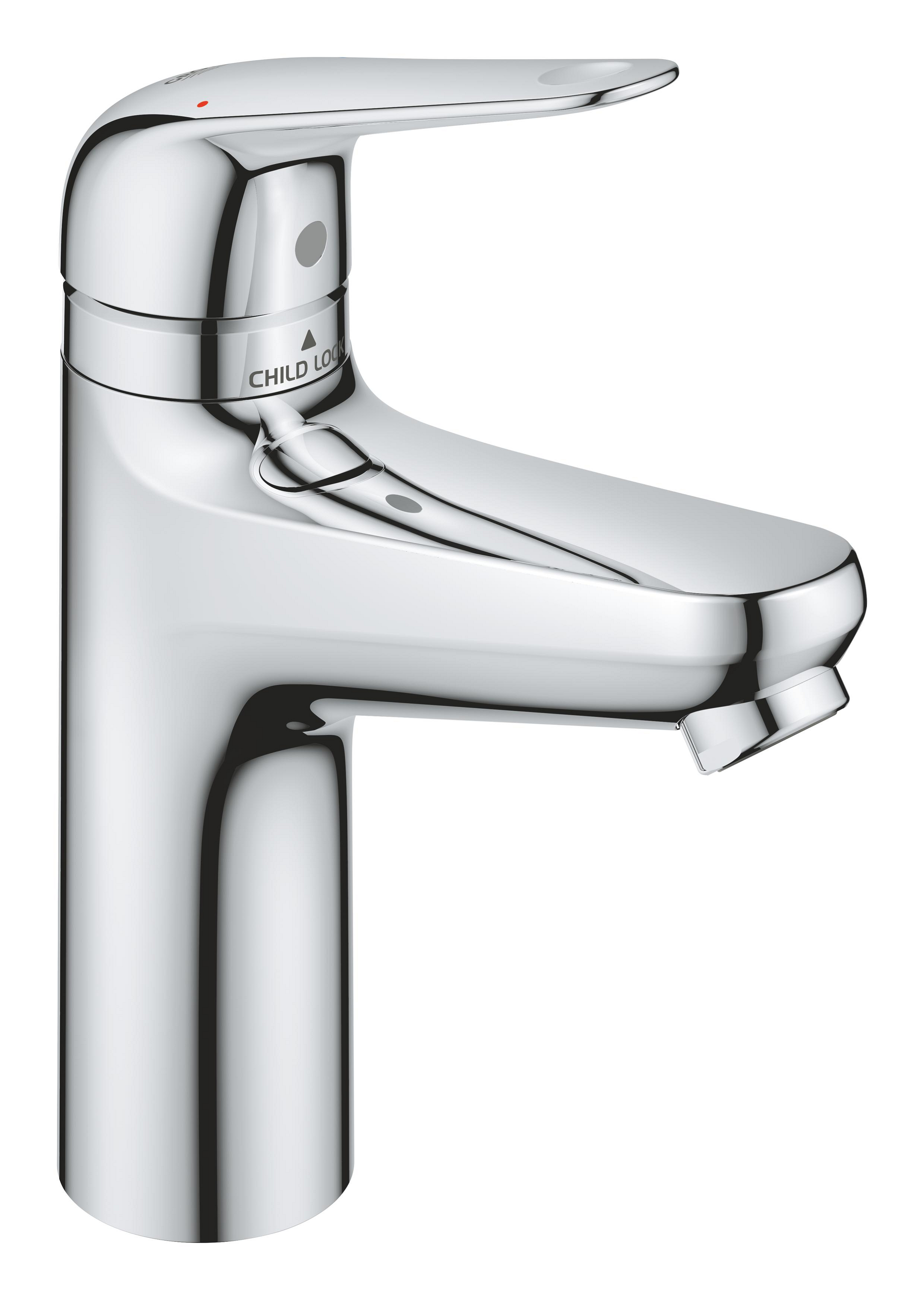 Grohe Swift mitigeur de lavabo sur pied StarLight Chrome 24327001