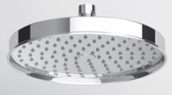 Zucchetti Bellagio douche à effet de pluie 21x21 cm ronde chrome Z94189