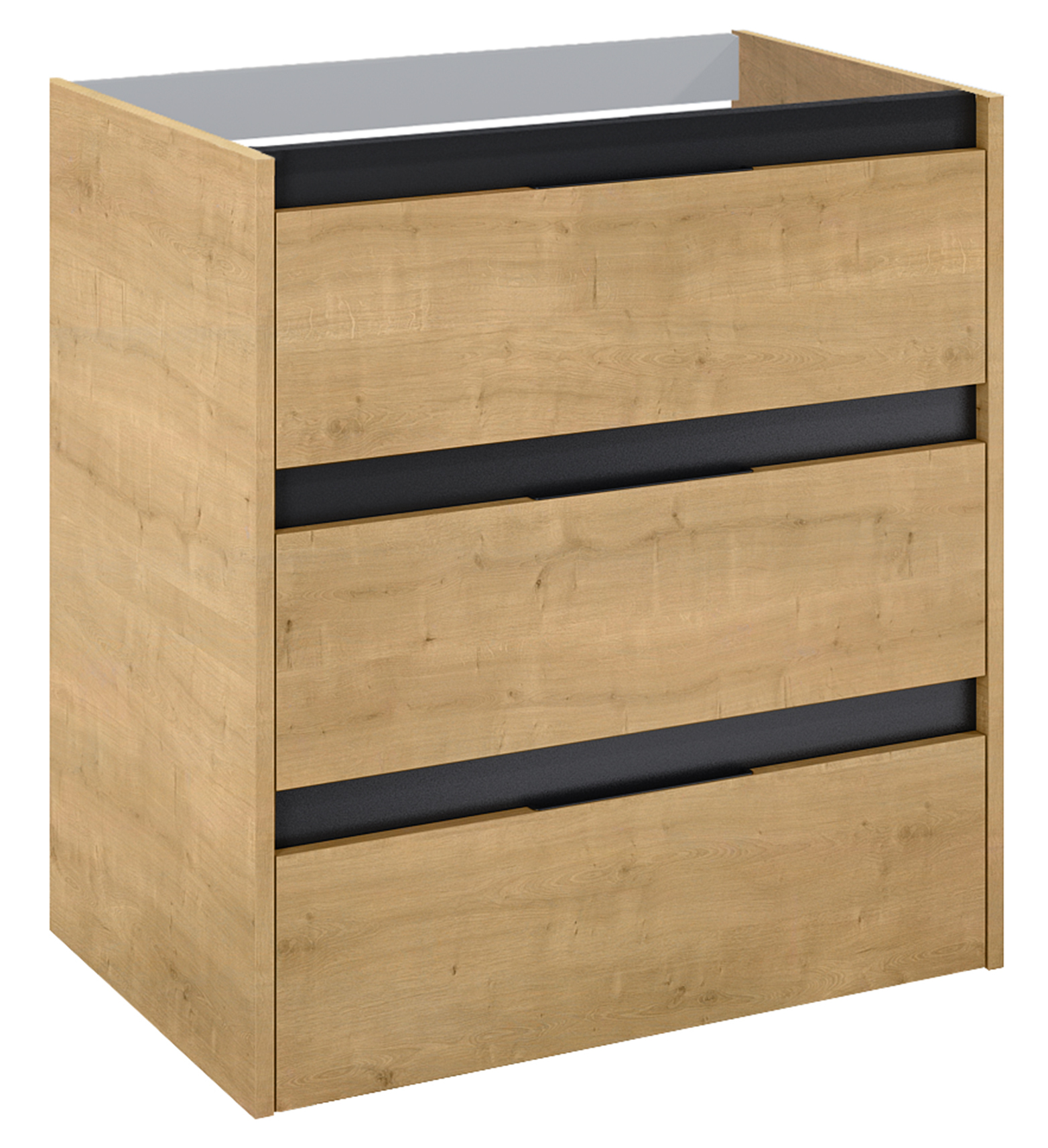 Roca Alpine armoire 68.5x45.2x74 cm sous-lavabo suspendu chêne A857867464