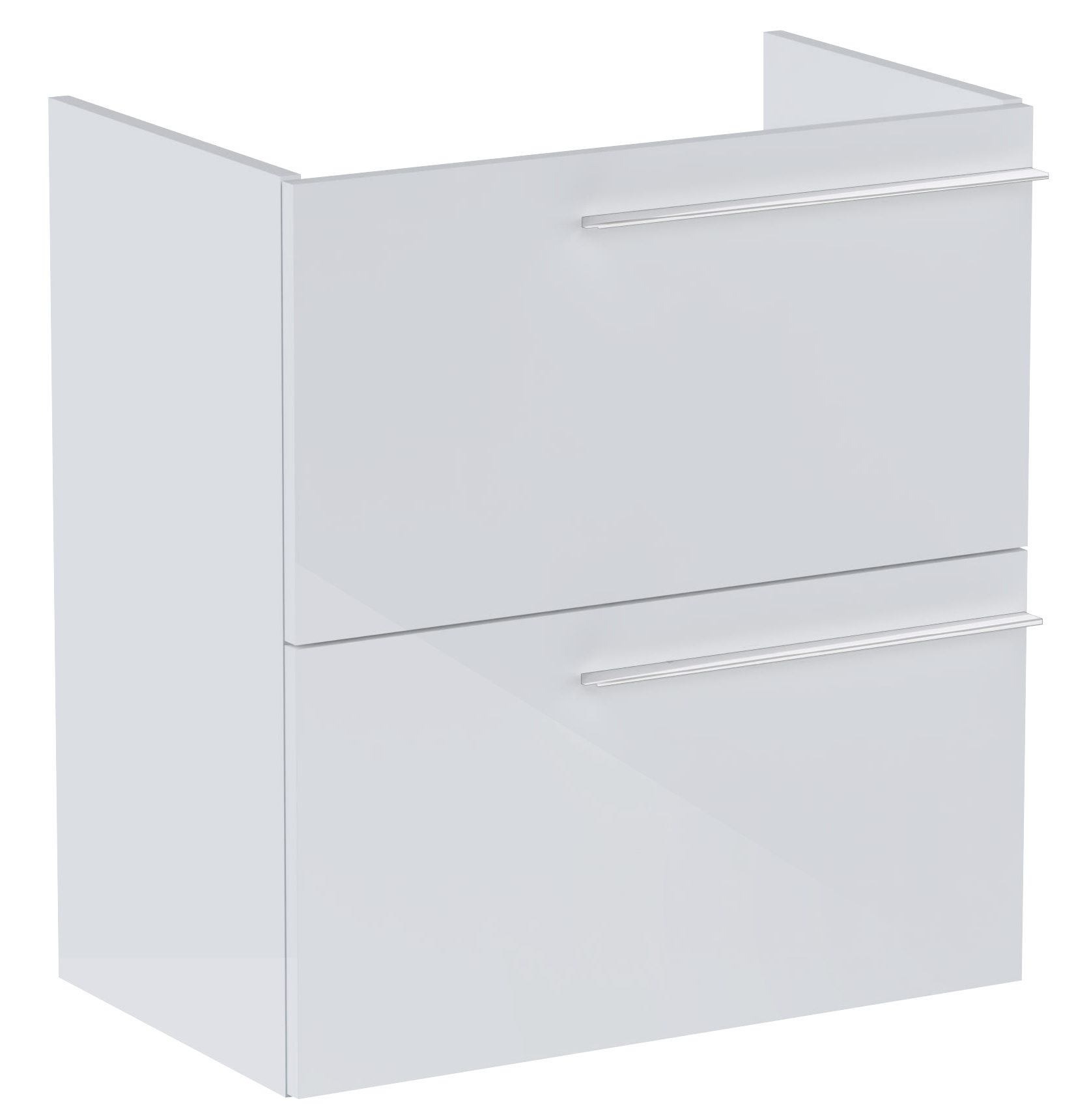 Roca Ella armoire 58.5x34.6x63.5 cm sous-lavabo suspendu blanc A857778806