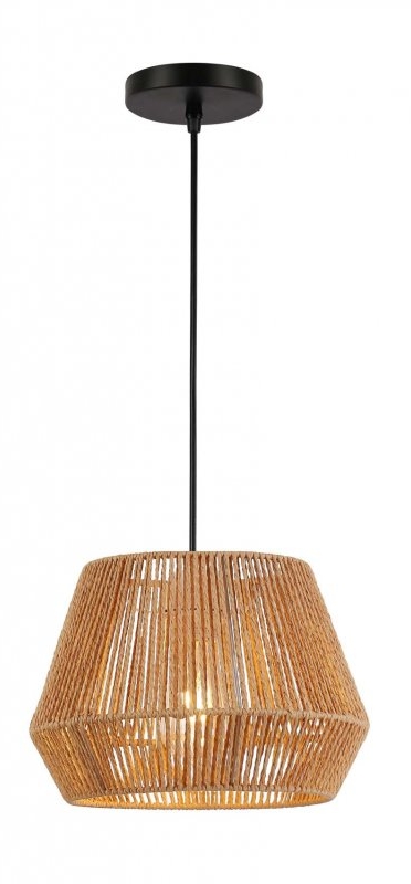 GTV Eranko lampe suspendue 1x40 W marron OS-ERAN-05-DEC
