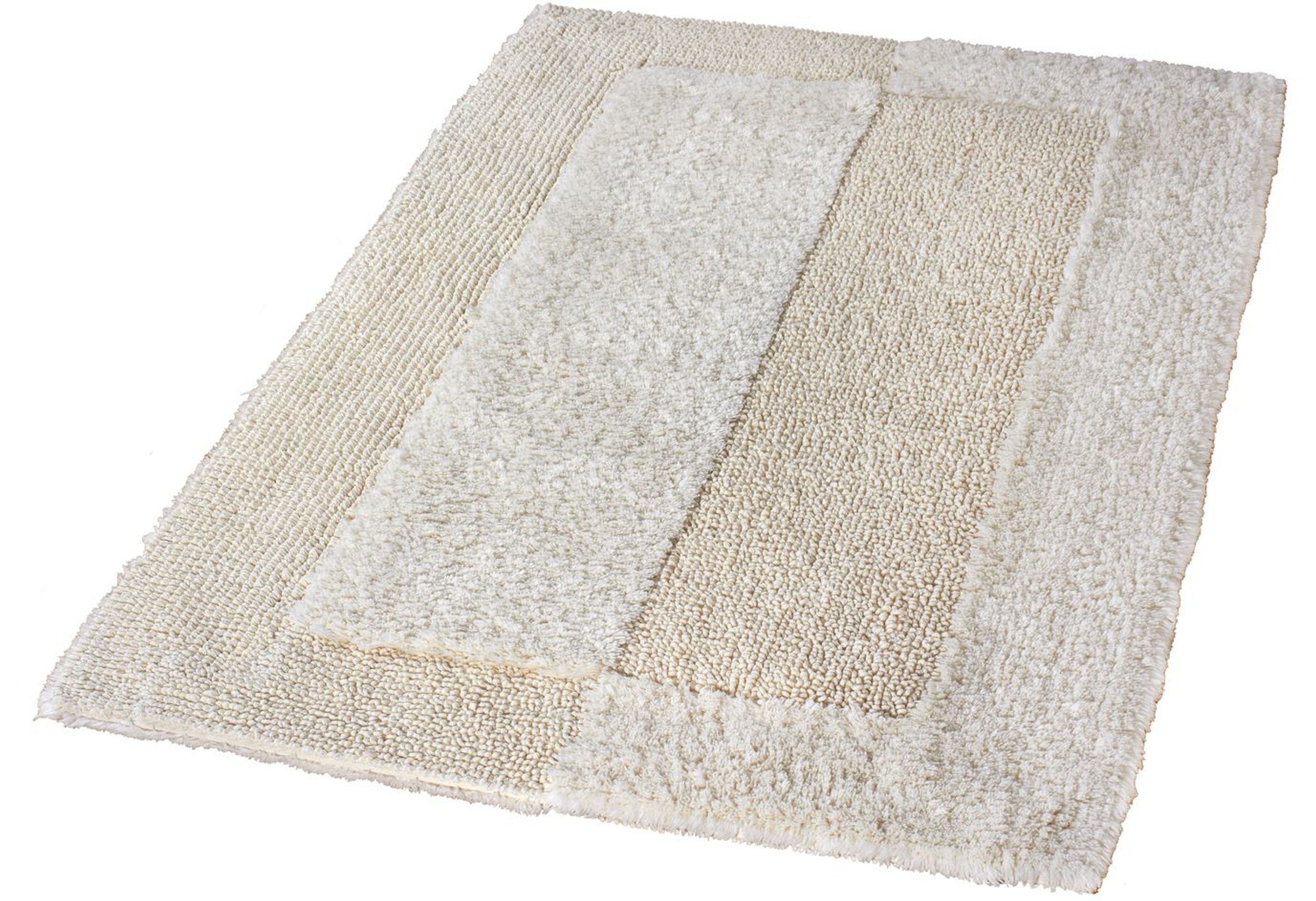 Kleine Wolke Havanna tapis de bain 120x70 cm rectangulaire beige 5418202225
