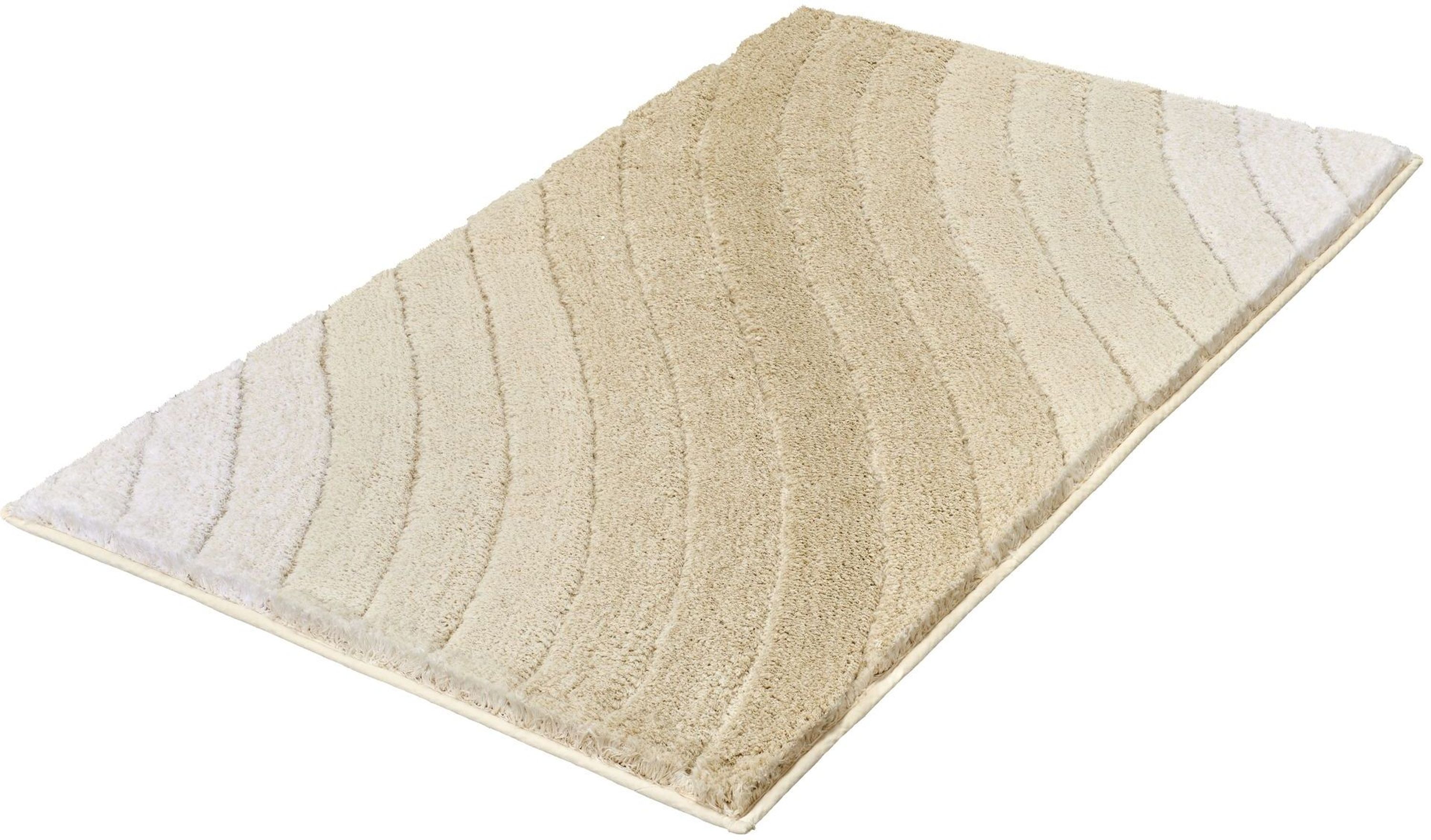 Kleine Wolke Tender tapis de bain 120x70 cm rectangulaire beige 4099226225