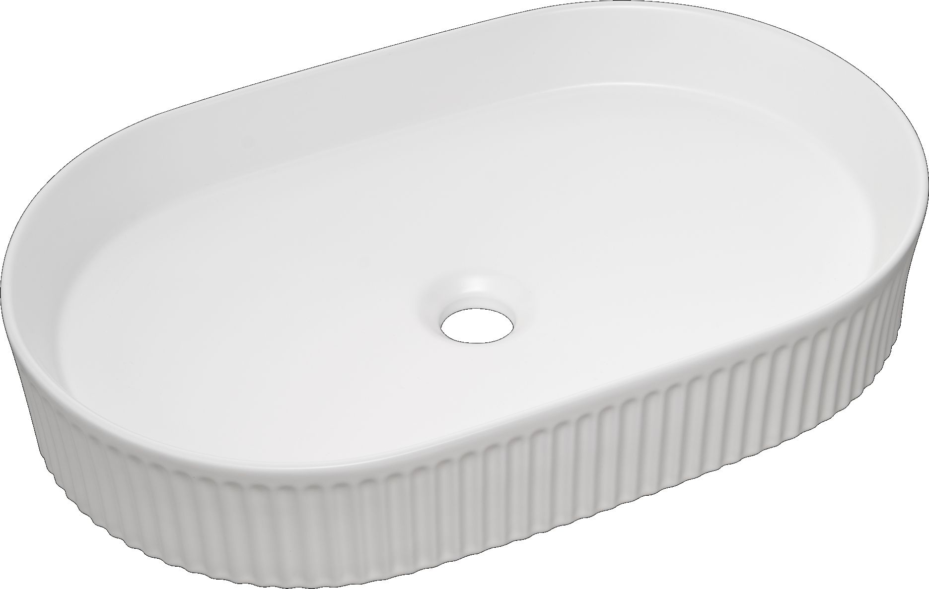 Comad Beyond lavabo 56x36 cm ovale à poser blanc BEYOND 3 WHITE ( E-6531 )