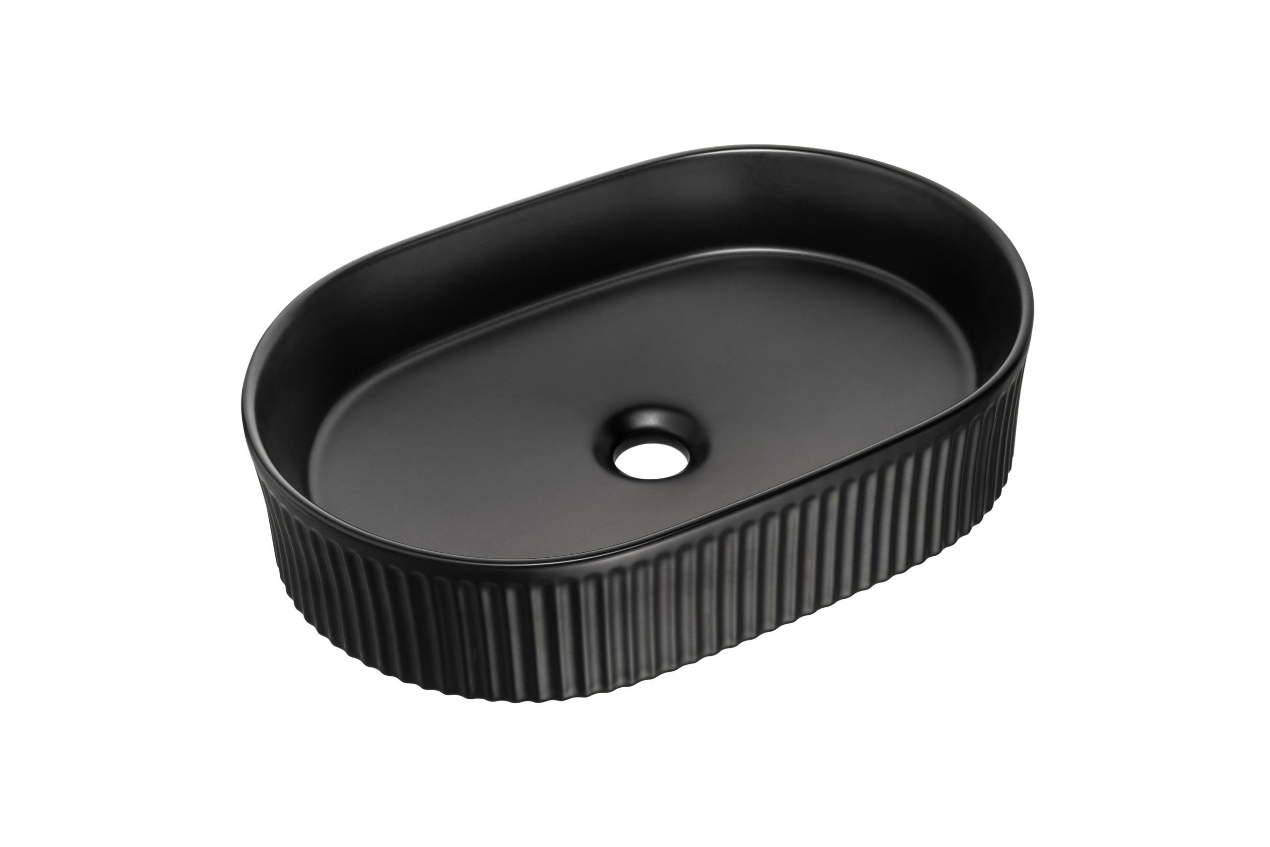 Comad Beyond lavabo 48x32.5 cm ovale à poser noir BEYOND 5 BLACK ( E-6564 )