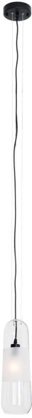 MaxLight Mauri lampe suspendue 1x12 W noir-transparent P0588