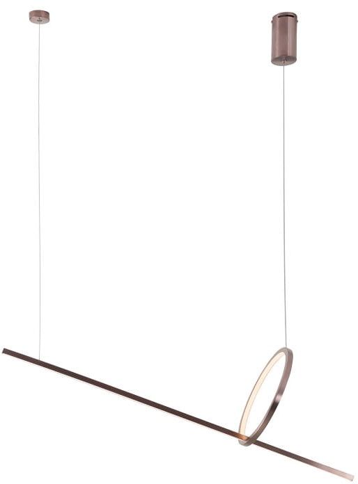 MaxLight Lozanna lampe suspendue 1x18 W marron P0570D