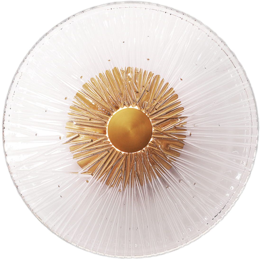MaxLight Allure applique murale 1x5 W transparent-doré W0356