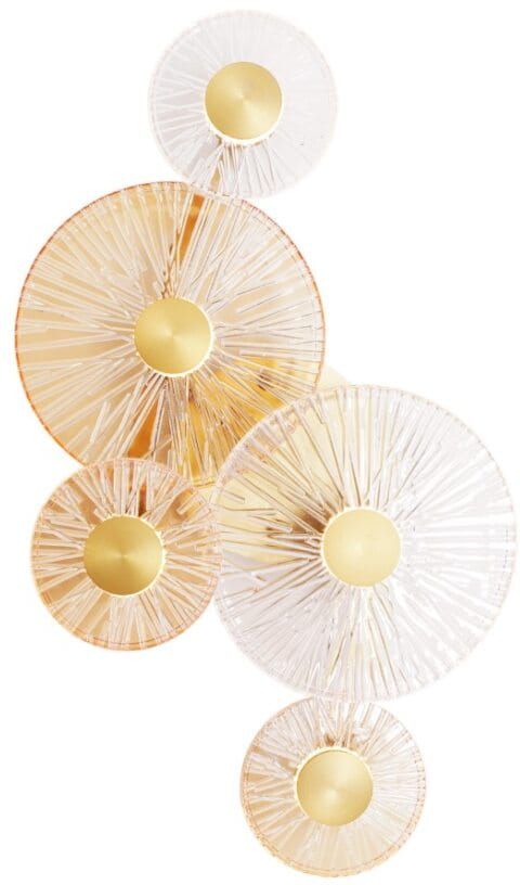 MaxLight Allure applique murale 5x5 W doré W0357